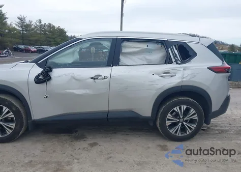 2021 Nissan Rogue Sv Intelligent Awd из США, поврежденный, VIN JN8AT3BB2MW218346